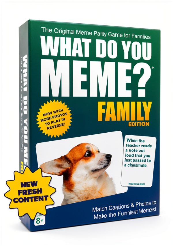 What Do You Meme TikTok Famous Family Card Game Ages 8+-0