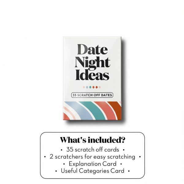 All Natural Shop Date Challenge Cards Couples Game 35-4