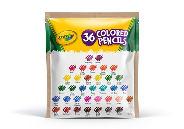 Crayola Colored Pencils 36 Count Kids Art Supplies Wood-2