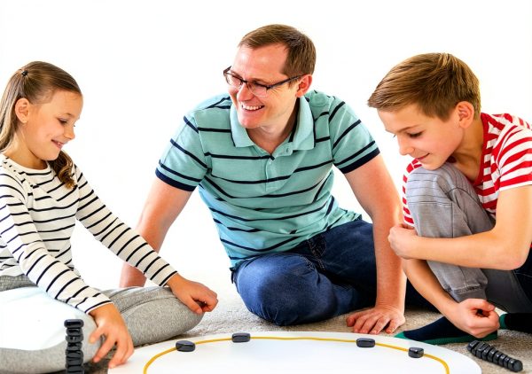 HMmagnets Magnetic Stone Chess Game Family Board Game-6