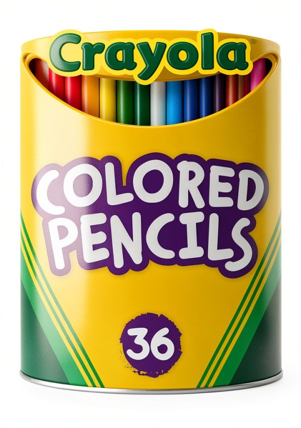 Crayola Colored Pencils 36 Count Kids Art Supplies Wood-0