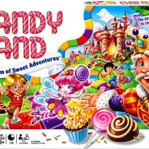 Candy Land Board Game Hasbro Kids Beginner No Reading-0