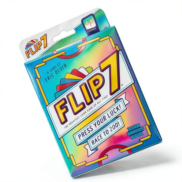 Flip7 Card Game USAopoly Press Your Luck Strategy Ages 8-1