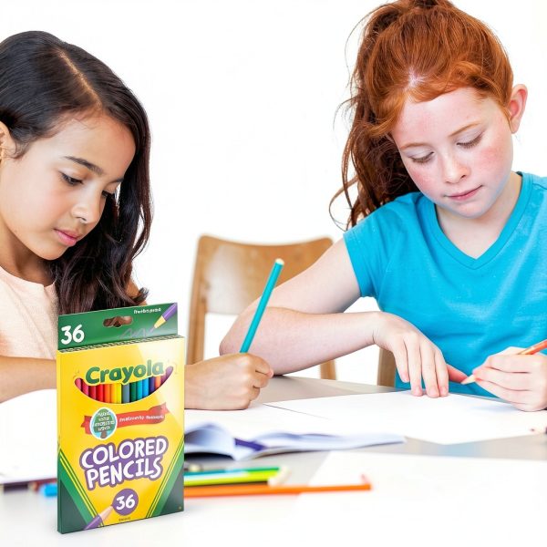 Crayola Colored Pencils 36 Count Kids Art Supplies Wood-5