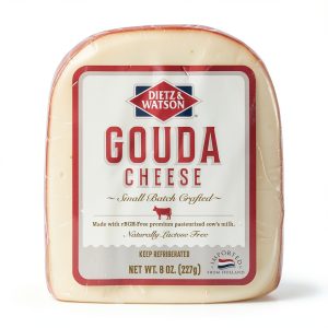 Gouda Cheese Dietz Watson 8oz Buttery Snack-0