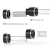 1/4" Push to Connect Fittings CNZG PNEU 60pcs Black Plastic Quick Kit-3