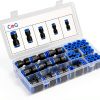 Quick Connect Air Hose Fittings CGELE 60pcs Connect Kit Multiple Sizes-0