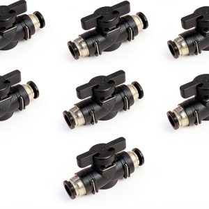 1/4 Push to Connect Valve ANHAN Pneumatic Fittings 5 Pack Connect-0